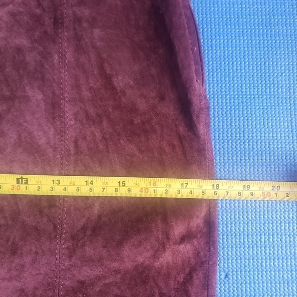 Danier Suede Leather Skirt - Picture 10 of 13